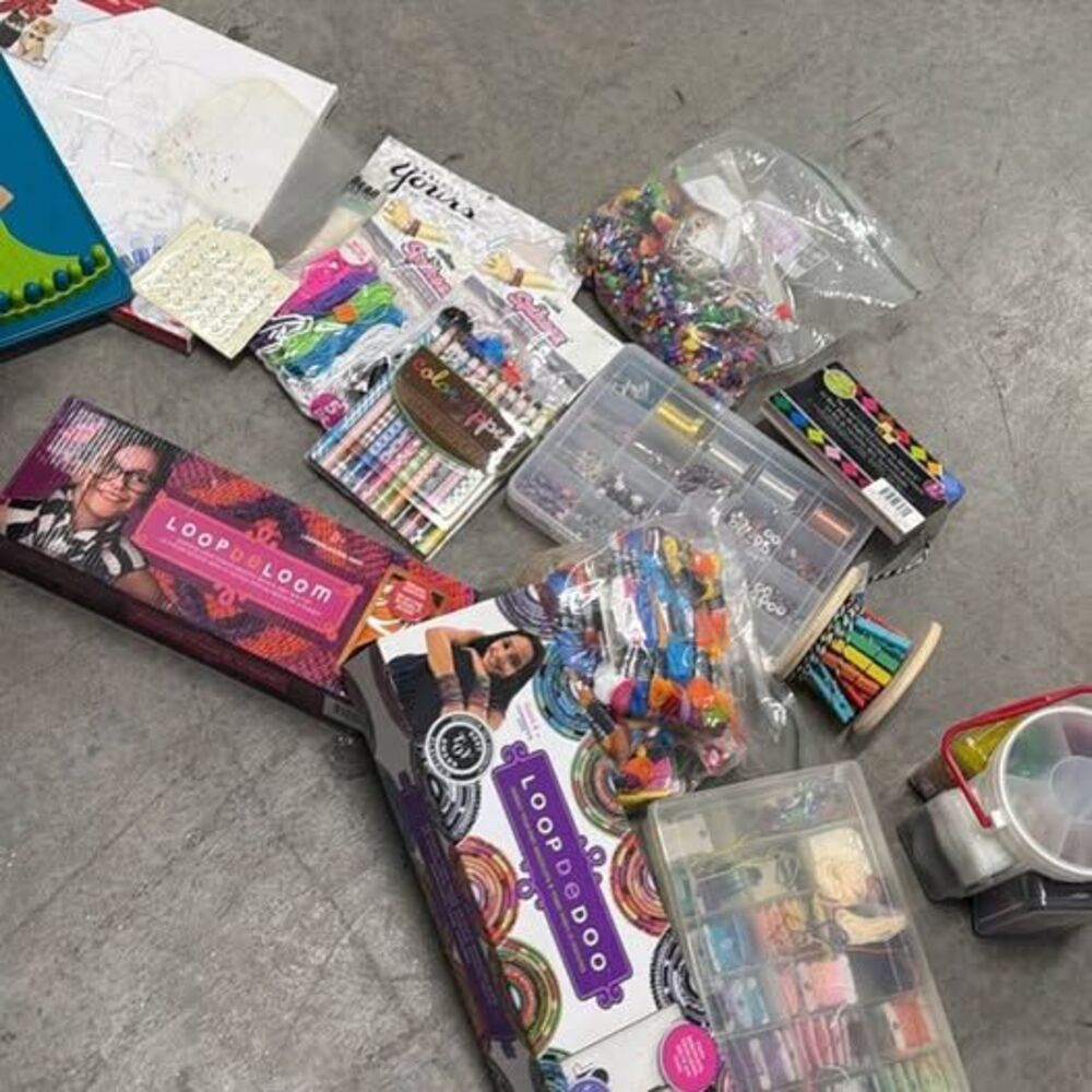 Loopdedoo and Loopdeloom Craft Kit and Bead Supply Bundle